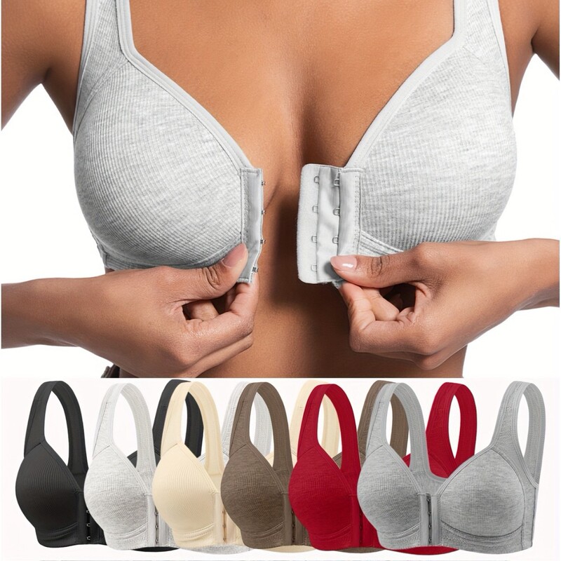 Cross-Border Front-Clasp Bra, Large Size, Push-Up European and American Style Bra, Elegant Seamless Push-Up Bra for Women, Plus-Size Bra Cross-Border Front-Clasp Bra, Large Size, Push-Up European and American Style Bra, Elegant Seamless Push-Up Bra for Women, Plus-Size Bra