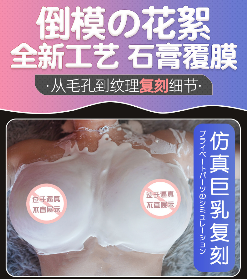 Realistic Half-Body Adult Doll for Men, 1:1 Scale TPE, Lifelike Design — detail image 6