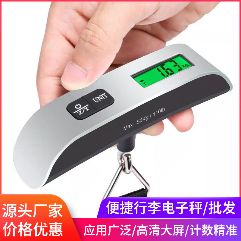 Ocs-13 Luggage Scale Satchel Digital Satchel Scale Hook Scale Wrapping Scale 50kg Mini Crane Scale Spring Crane Scale