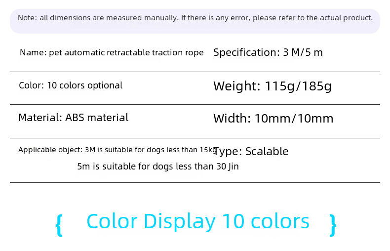 Extendable Pet Leash 3