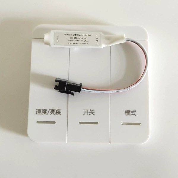 Wireless light panel, switch key, controller