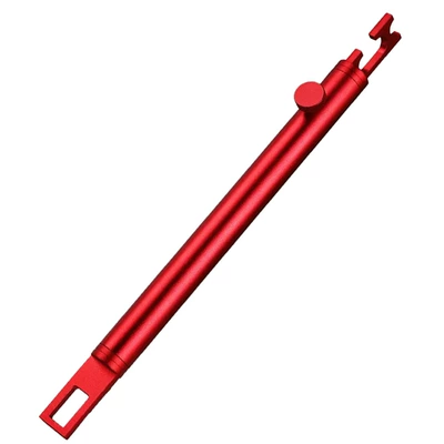 Car Dent Repair Door Trunk Hood Bracket Retractable Support Rod Sheet Metal Repair Fixing Tool (Mühərrik alətləri) - red-aluminum-alloy-support-rod-1757278