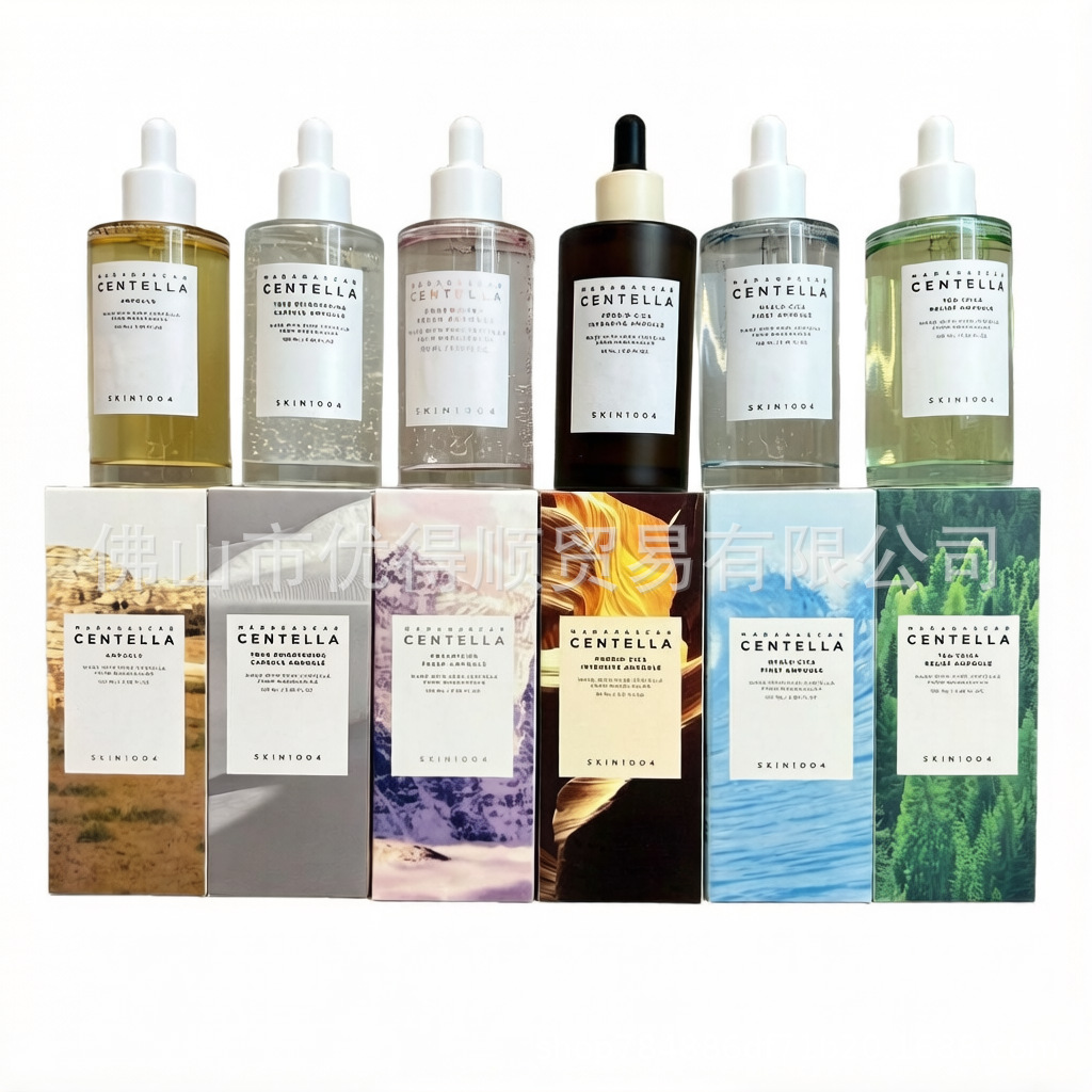Sérum Facial en Ampolla de Centella Asiática 100ml, Hidratante para Cuidado Facial