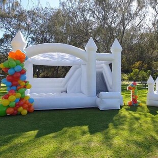 Wedding Castle Inflatable Castle Children's Park Outdoor Large Trampoline Slide Pool Naughty Castle Amusement Equipment