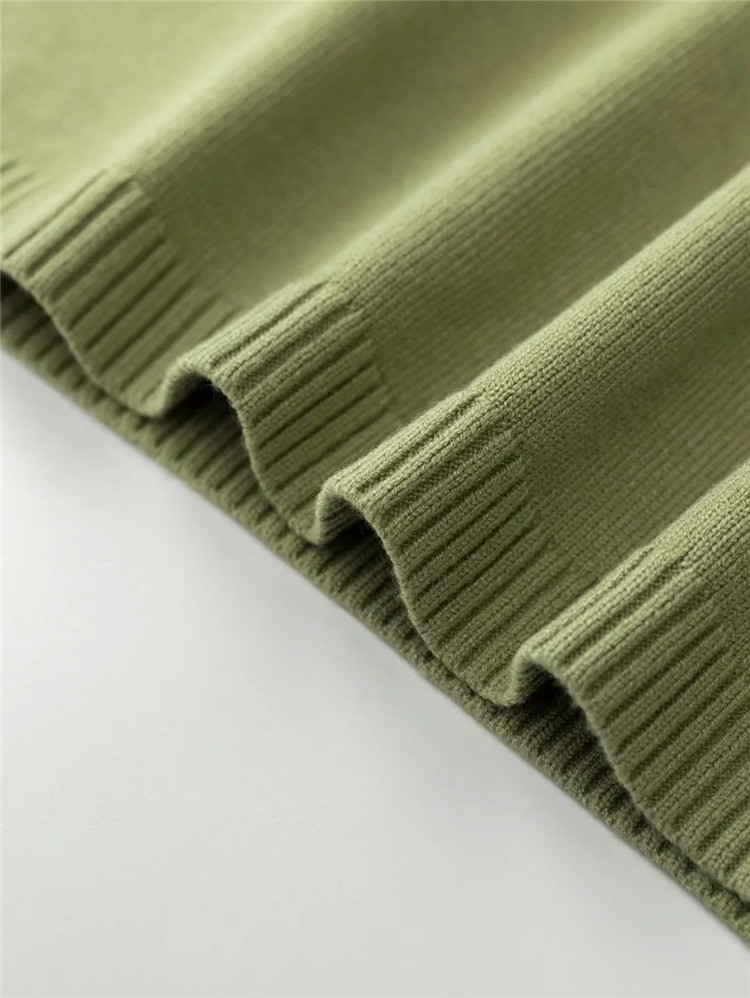 Fashion color matching temperament V-neck knitted vest NSLD27893