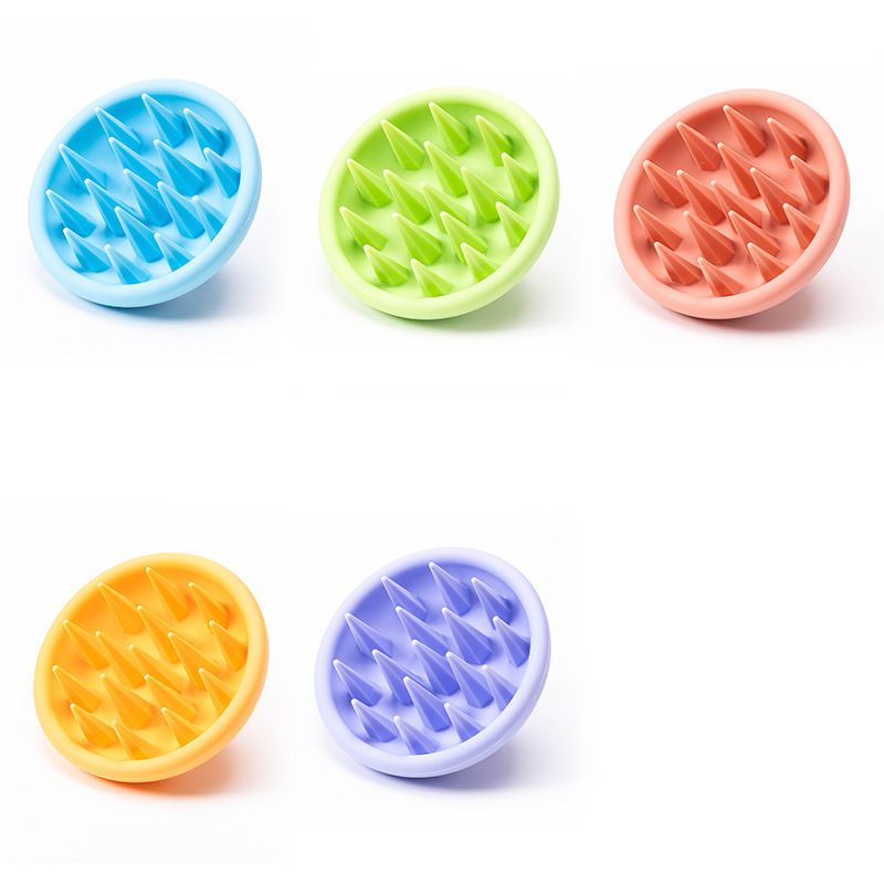 Cepillo de baño de silicona, cepillo de ducha de gel de silicona, cepillo de ducha de espalda, cepillo de limpieza de baño, cepillo de lavado de cabello de doble cara, masaje antiprurito