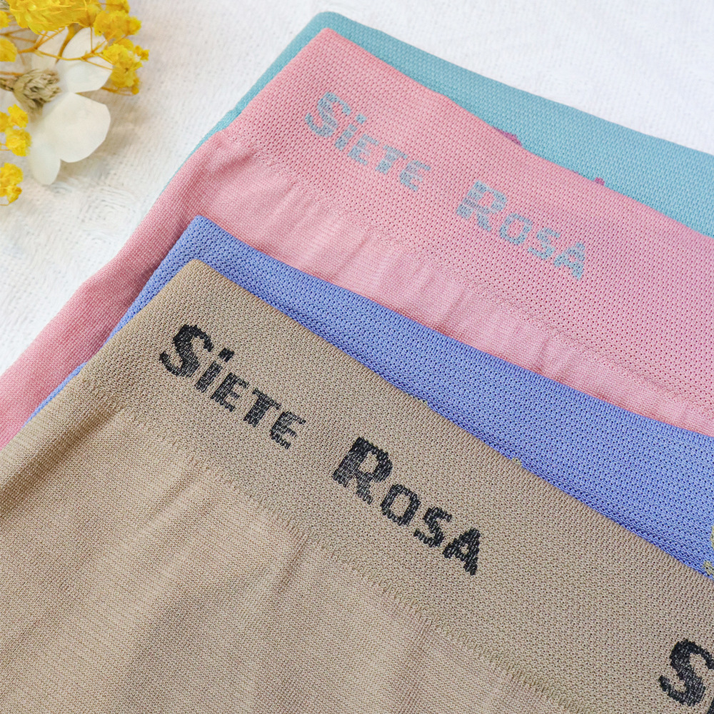 Venta caliente de comercio exterior calzoncillos bóxer sin costuras de cintura media para mujer