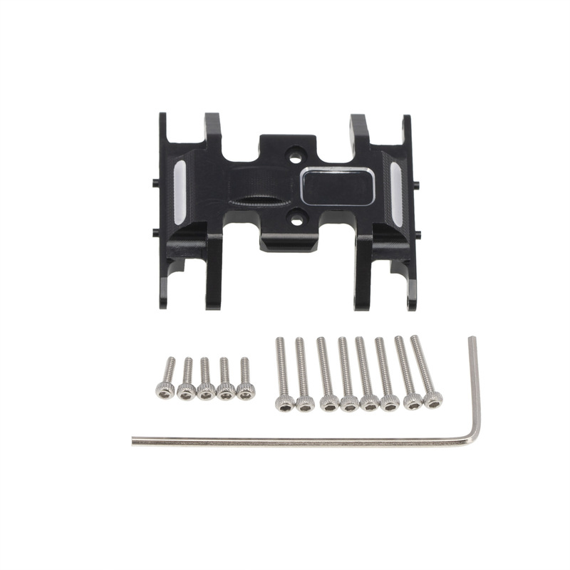 Axial SCX24 90081 1/24 4WD Aluminum Alloy Medium Wave Box Base Chassis Bottom Plate Fixing Frame