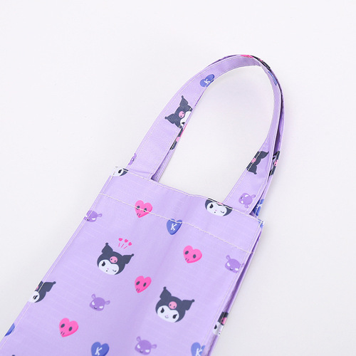 Creative cartoon waterproof cup bag, insulated cup bag, umbrella bag, cute water bottle handbag, outdoor universal storage bag
