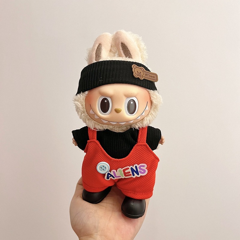 ラブブー ラブブー ベビー服 1代目、2代目、3代目 17cm ペンダント ぬいぐるみ 服セットのみに適しています。|undefined