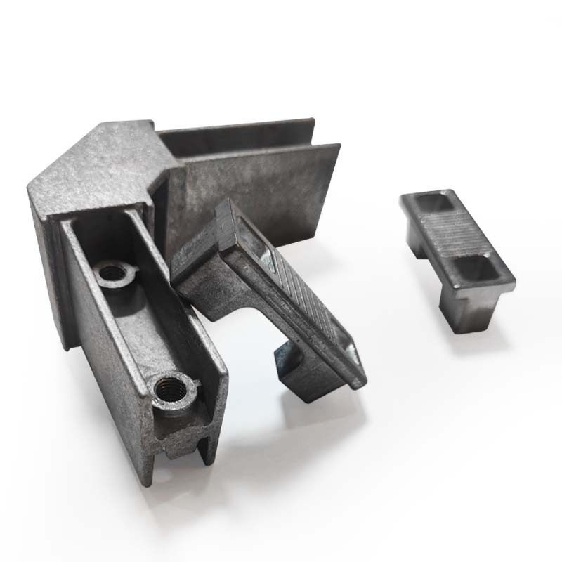 90 도 유니버설 테이블 다리 벤치 커넥터 알루미늄 합금 다이 캐스팅 액세서리 사이드 조인트 50X25 평방 튜브 조인트 도매