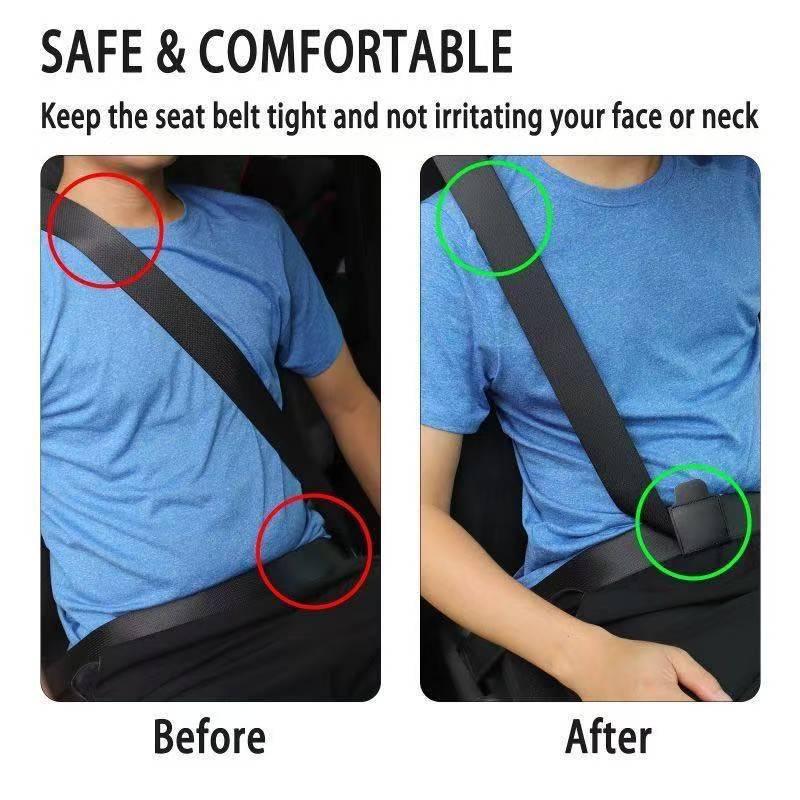 Cross-Border Car Seatbelt Adjuster, Seatbelt Limiter, Child Shoulder Protector, Anti-Neck-Strangling Fastener Adjustment Buckle