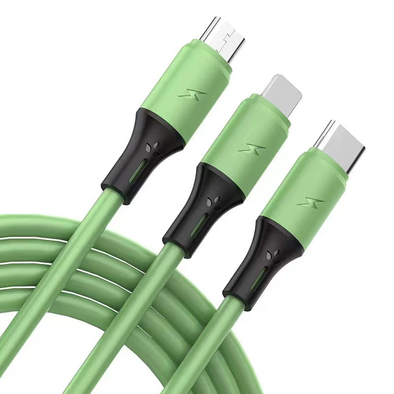 Apple, huawei, совместимый кабель зарядки для мобильного телефона, Android, три в одном