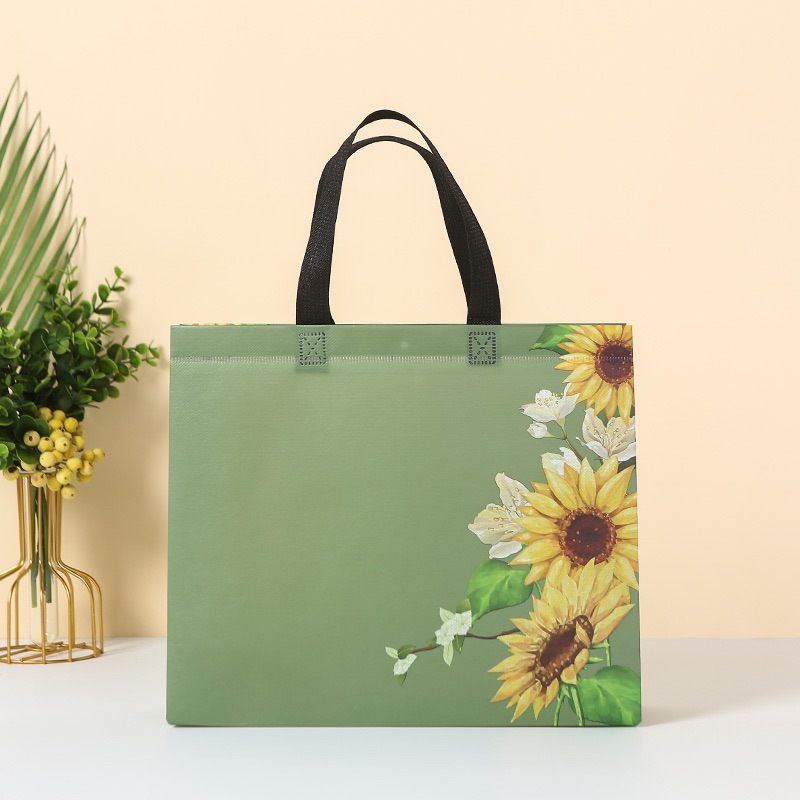 Tienda de ropa para mujeres a medida, centro comercial, tienda de ropa, bolsa de mano de compras, prensa en caliente, publicidad, bolsa no tejida laminada, personalización