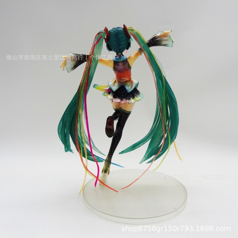 特价款二次元美少女十周年纪念版初音 未来 盒装摆件动漫手办|undefined