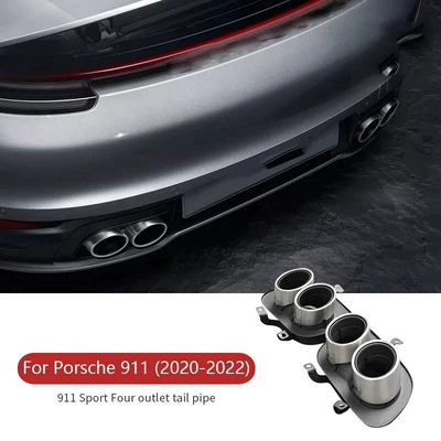 Pipe Tail Throat, Car muffler - 20-22-models-silver-tail-throat