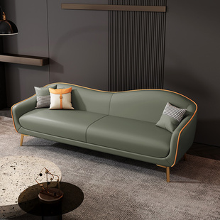 Small Sofa for Small Apartments, Hotel Rooms, Bedrooms, Clothing Stores, Rest Areas, Offices, Internet Celebrity Photo Shoots, Live Broadcasts, Small Leather Sofa