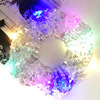 Summer new stage effect LED sequins large intestine circle hair ring fashion cute sports bundle hair hoop hair hoe