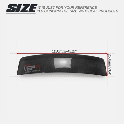 L-Style Rear Wing Rear – Fixed wind wing