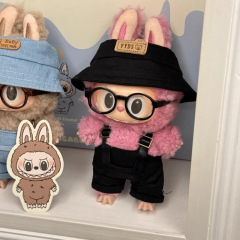 ラブブ座りパーティー子供服第一世代と第二世代ブラインドボックスラブブ子供服ラブブ服ぬいぐるみビニール顔