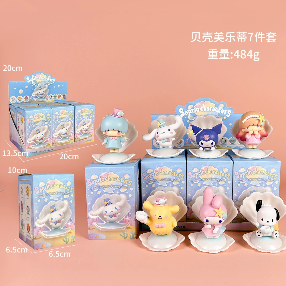 Sanrio Blind Blind Прорицание Куроми Пати Мелати Волбери Киллер аниме кукла модель, моделирование Play Tide Play
