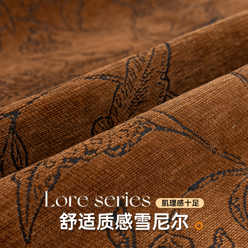 Otoño y invierno lujoso ligero de alto nivel de estilo medieval Nieve Niel toallas de sofá de forma especial tela antideslizante anti-agrietamiento cojín de sofá grueso