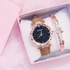 Brand watch, fashionable trend quartz watches for leisure, Korean style, simple and elegant design