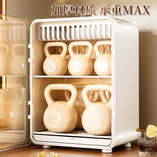 Cup storage rack tea cup dust-proof rack cup holder water cup tea set storage box coffee storage drain rack