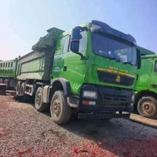 二手豪沃自卸渣土车前四后八翻斗车HOWO矿用后翻工程车砂石料运输