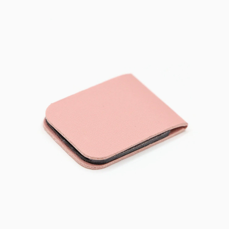 現品品8 * 3cm角型革マグネットしおりDIY本読書追跡本挟み強磁力マグネット財布|undefined