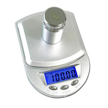 厂家批发A04珠宝秤手掌口袋秤高精度克秤黄金首饰专用便携电子秤
