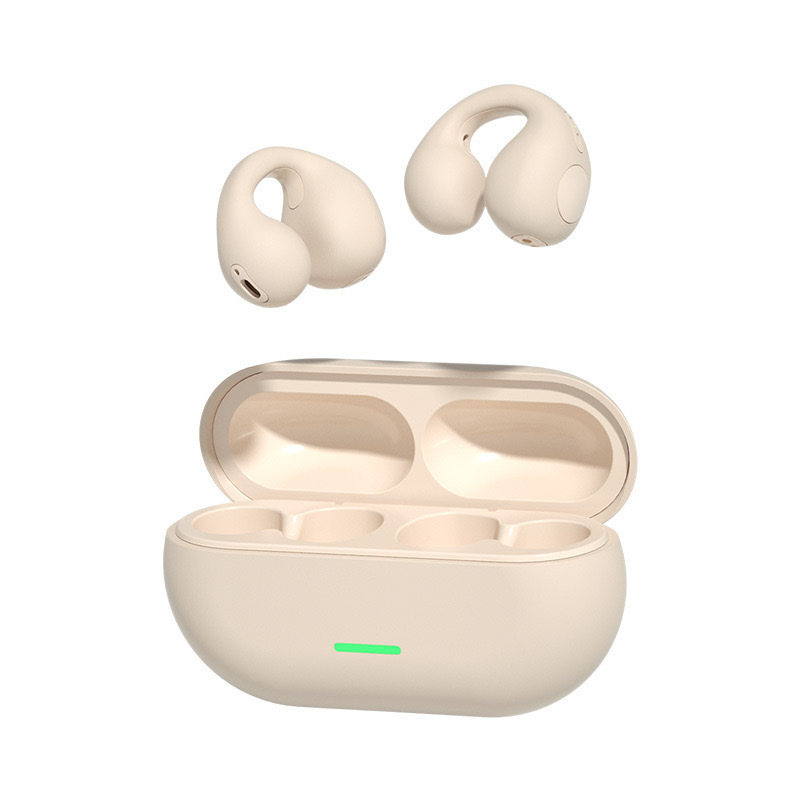 骨伝導ワイヤレスヘッドホン Bluetoothヘッドホン ノンインイヤー スポーツ ランニング 通勤 H10 イヤークリップ型 イヤーフック型ヘッドホン|undefined