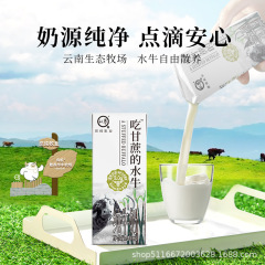 认养吃甘蔗的水牛奶200ml*10盒整箱牛奶儿童学生营养早餐纯牛奶