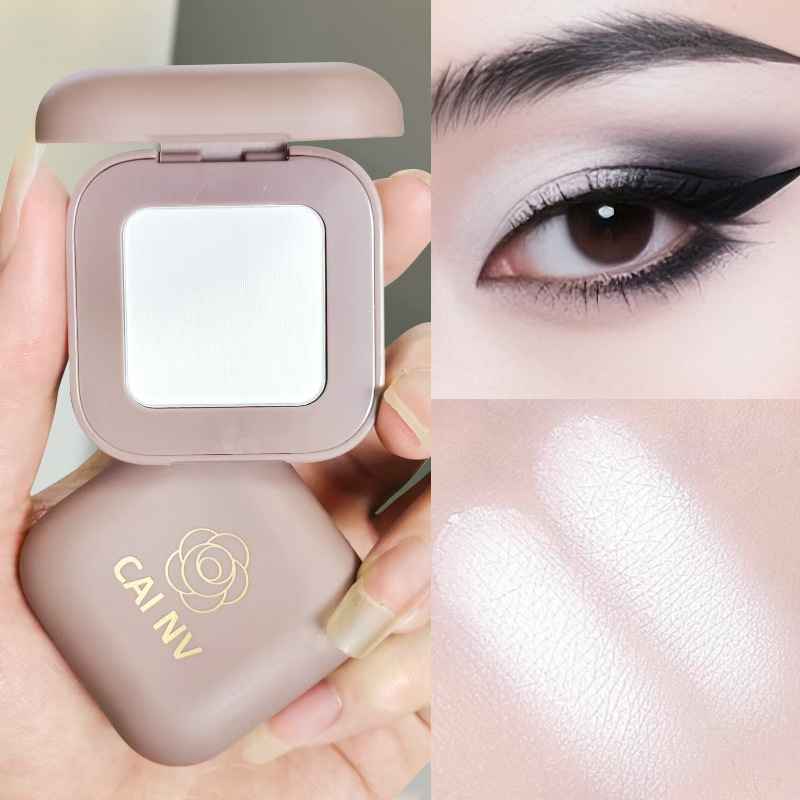 White Eyeshadow Matte Eye Shadow Highlighter Face Highlight Pure White Latin Dance Base Cut-Off Single Color Eyeshadow Palette White Eyeshadow Matte Eye Shadow Highlighter Face Highlight Pure White Latin Dance Base Cut-Off Single Color Eyeshadow Palette