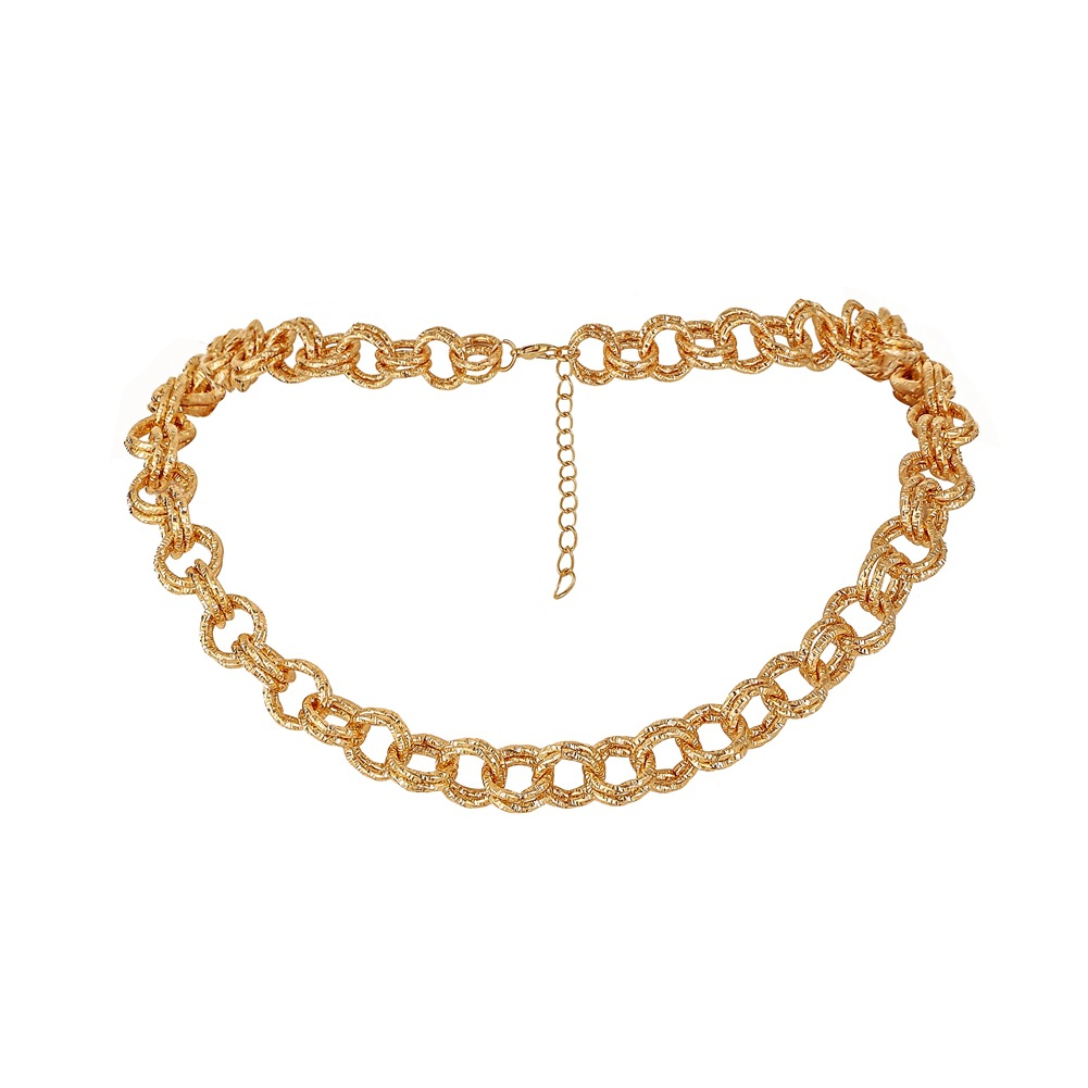 Fashion U Shape Iron Plating Unisex Necklace 1 Piece