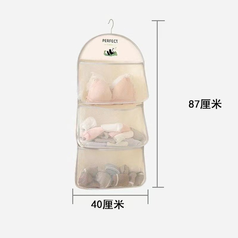 下着と靴下の収納袋、吊り下げ下着収納、ワードローブ整理品、ドア後ろの学生寮の収納袋|undefined