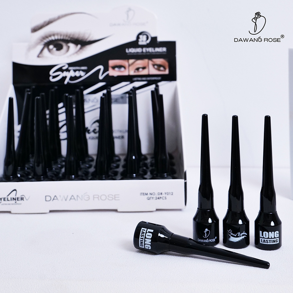 Beauty-Eyeliner-Stift, wasser- und schweißfest, ultrafeiner schwarzer Eyeliner-Stift_voghion.com