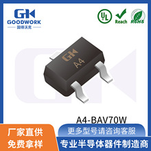 BAV70W  0.1A75V  SOT323 GOODWORK�̵��ֿ� ֱ�N �NƬ�_�P���O��