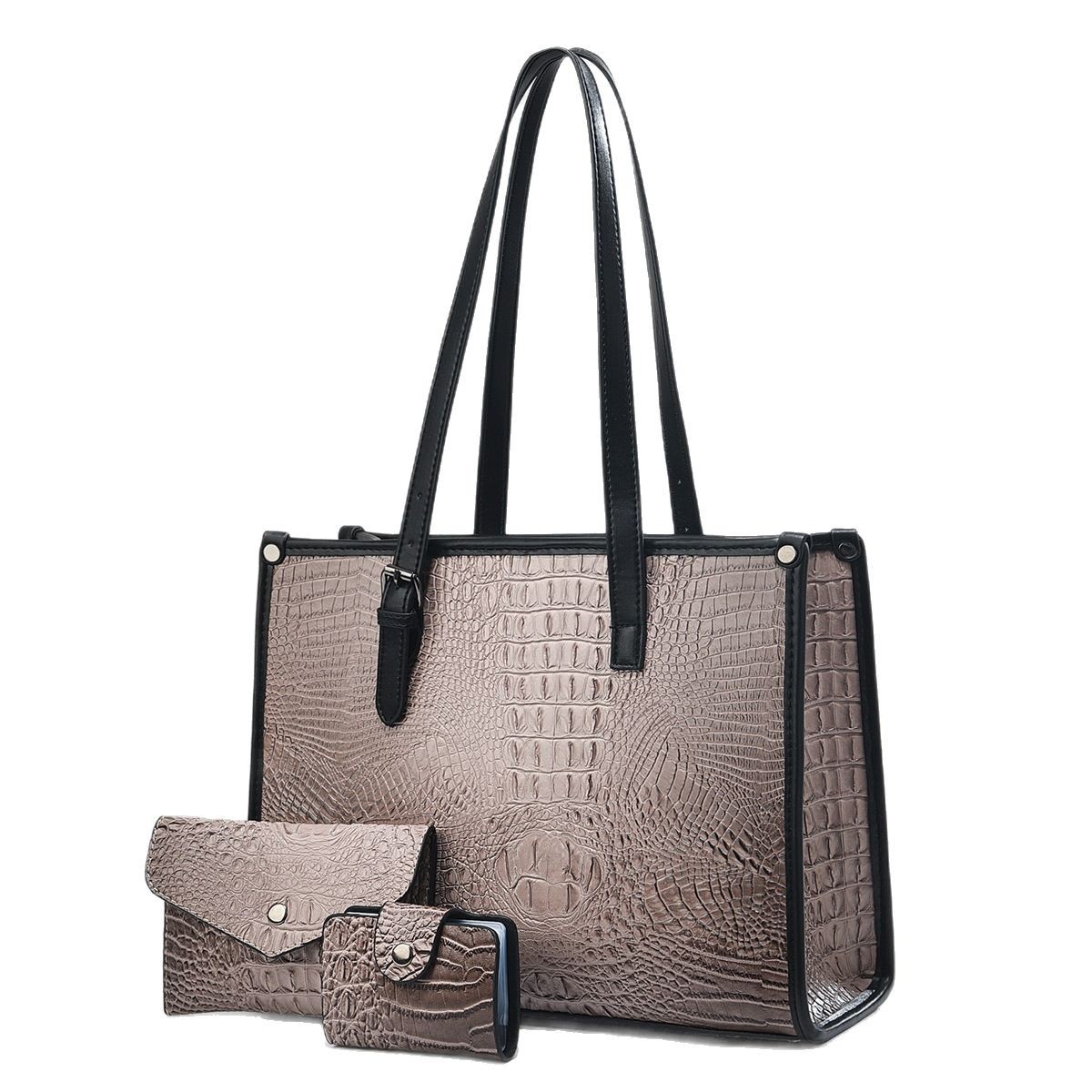 Bolso Tote femenino 2025 nuevo bolso de gran capacidad bolso mensajero portátil de un solo hombro