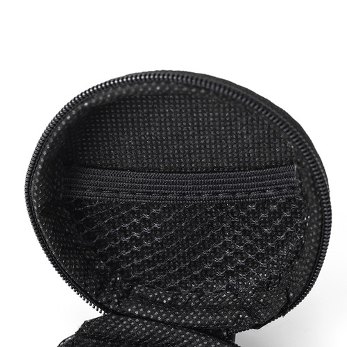 EVA Earphone Bag, Neutral Round Wired Earphone Storage Case, Data Cable Zipper Box