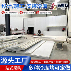 冷凍庫の設備設計施工は大小の果物野菜冷凍ユニットの新鮮保持冷凍庫を設置する