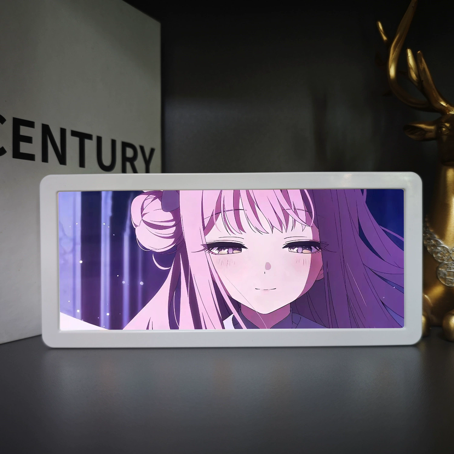 Rectangular lamp, night light for bed, Birthday gift