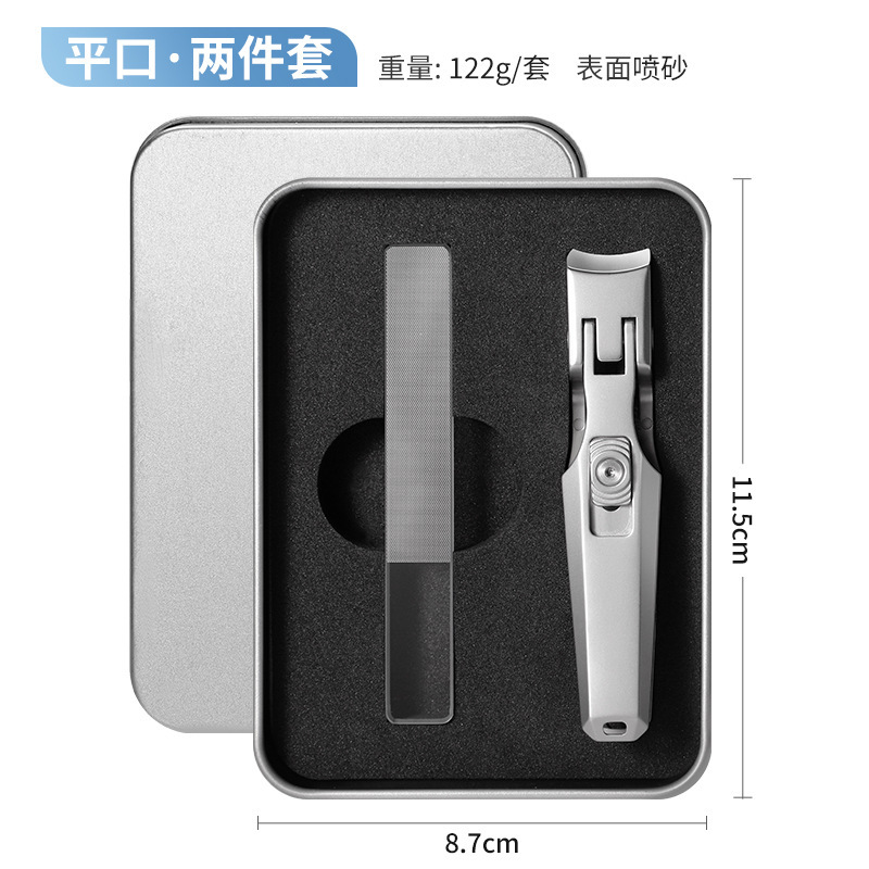 现货粉末钢平口大号指甲剪硬甲厚甲修脚指甲钳斜口专业美容指甲刀|undefined