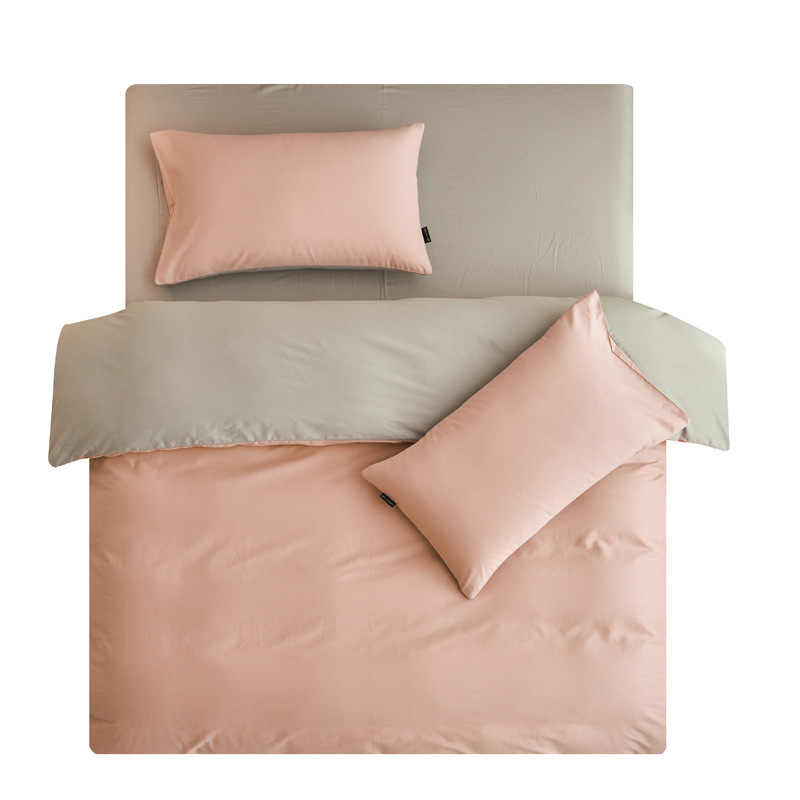 Una cama de cuatro piezas de algodón 2025 nuevo edredón sábanas de cubierta dormitorio de estudiantes de tres piezas de cama Kasa4