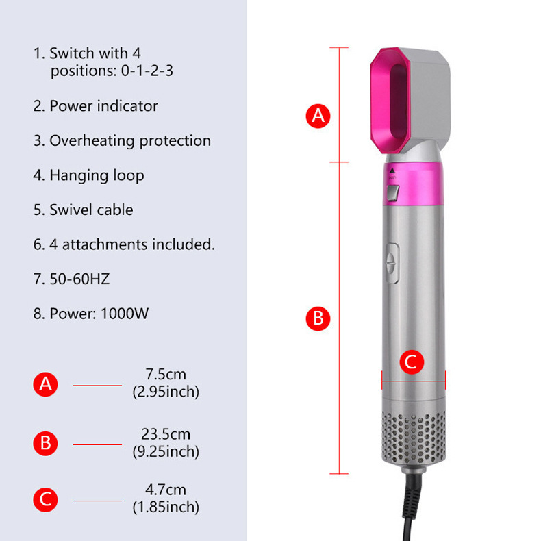 Multifunctional hair dryer