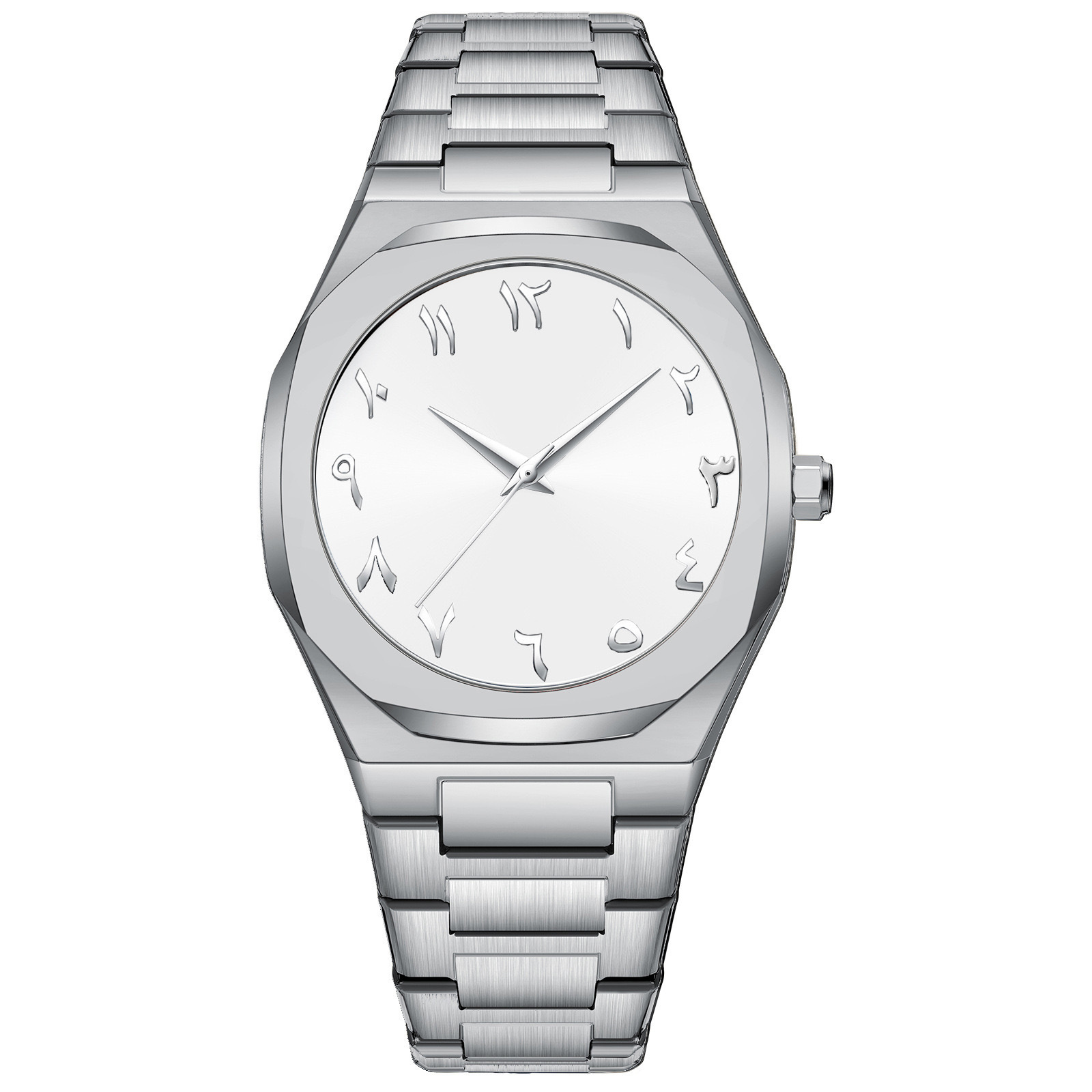Silver frosted shell (alloy)