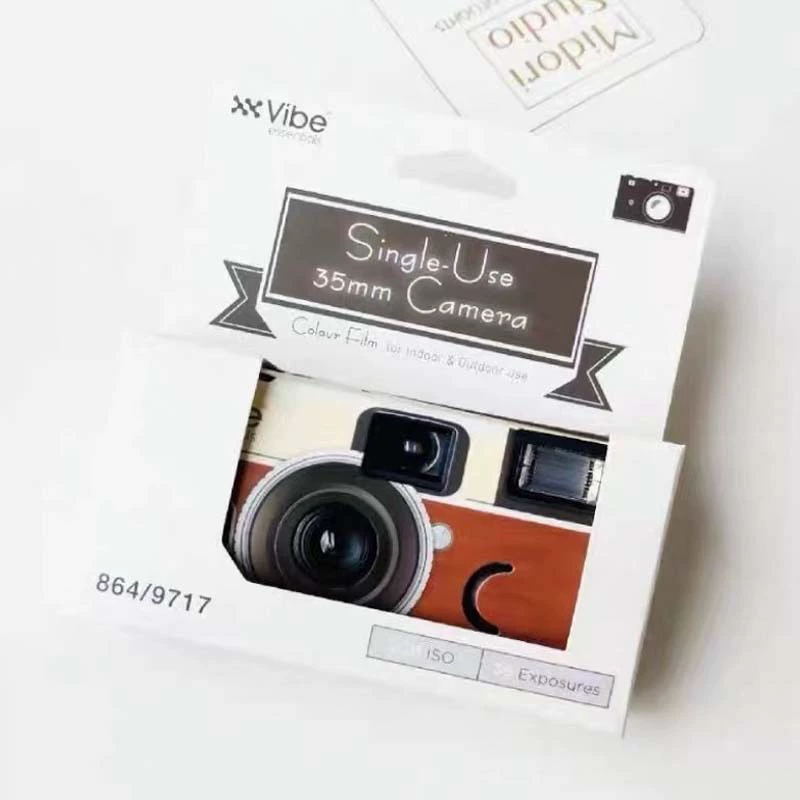 Германия VIBE200 одноразовый фотоаппарат Kodak с вспышкой для передачи 36 динамик