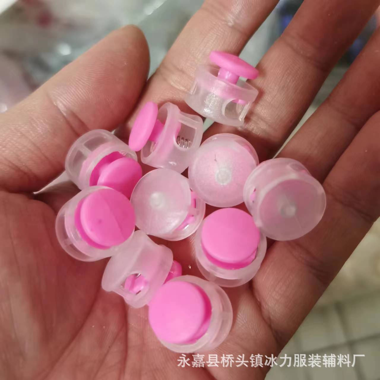 En stock pan hebilla de primavera hebilla de cordones sin corbata para niños hebilla de Nariz de cerdo ropa cordón suéter dobladillo hebilla elástica