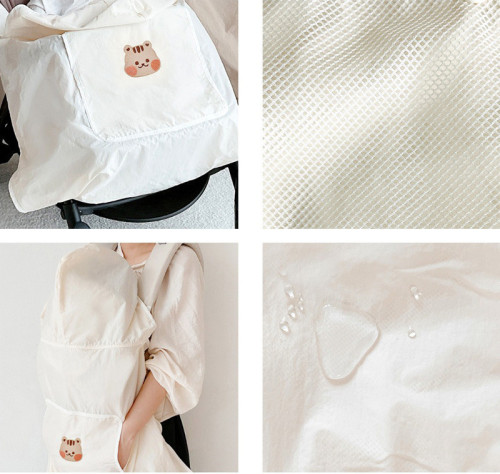 ins Korean baby cloak going out stroller windshield blanket baby cloak summer sun protection waterproof coat blanket