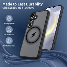 外贸适用GalaxyS25ultra手机壳三星S25edge磁吸肤感A17全包精孔壳